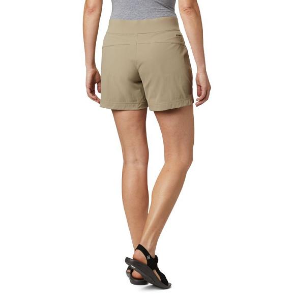 Columbia Anytime Casual Shorts Beige For Women's NZ7658 New Zealand